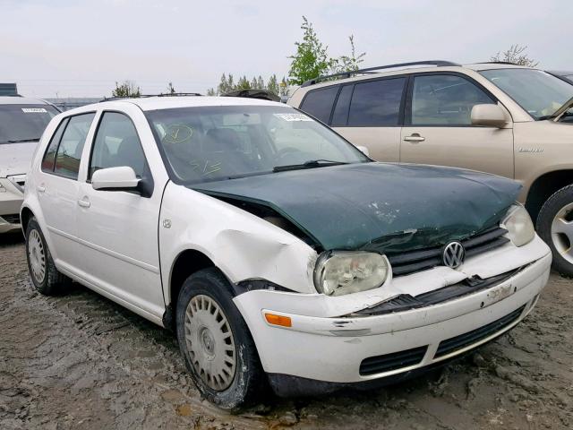 9BWEK21J434024663 - 2003 VOLKSWAGEN GOLF CL WHITE photo 1