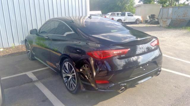 JN1CV7EL6HM320411 - 2017 INFINITI Q60 BASE BLACK photo 3