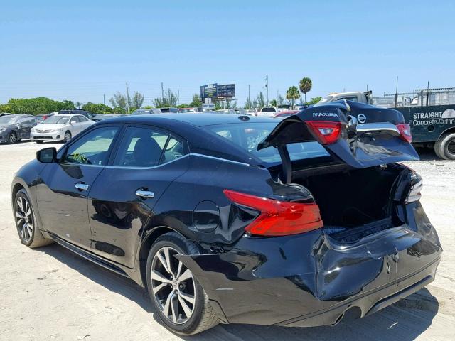 1N4AA6AP0GC427841 - 2016 NISSAN MAXIMA 3.5 BLACK photo 3