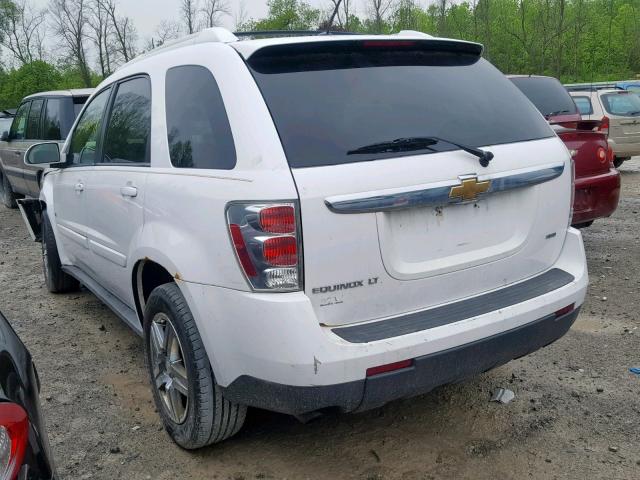 2CNDL43F296218702 - 2009 CHEVROLET EQUINOX LT WHITE photo 3