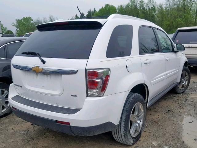 2CNDL43F296218702 - 2009 CHEVROLET EQUINOX LT WHITE photo 4