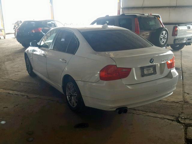 WBAPH5G53ANM35229 - 2010 BMW 328 I SULE WHITE photo 3