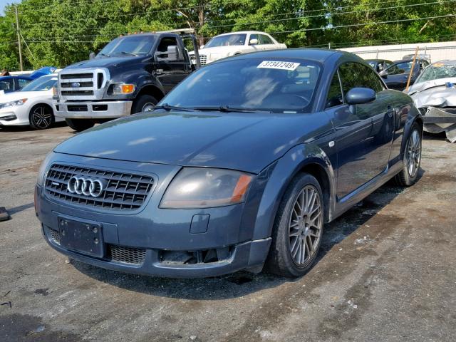 TRUWT28N541009358 - 2004 AUDI TT QUATTRO GRAY photo 2