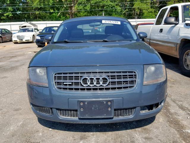 TRUWT28N541009358 - 2004 AUDI TT QUATTRO GRAY photo 9