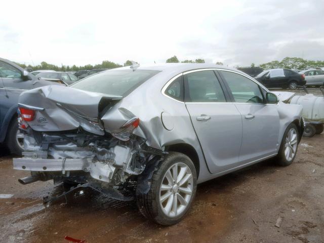 1G4PP5SK9D4101103 - 2013 BUICK VERANO SILVER photo 4