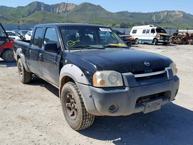 1N6ED29X13C420100 - 2003 NISSAN FRONTIER C BLACK photo 1