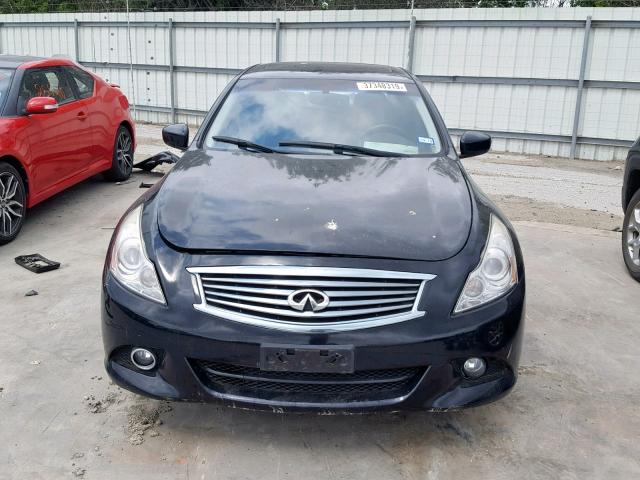 JN1CV6AR9DM768107 - 2013 INFINITI G37 BLACK photo 9