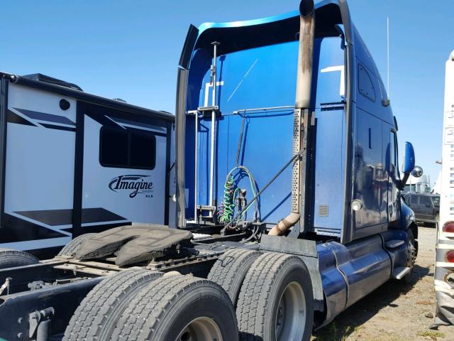 1XKTD49X49J239846 - 2009 KENWORTH CONSTRUCTI BLUE photo 4