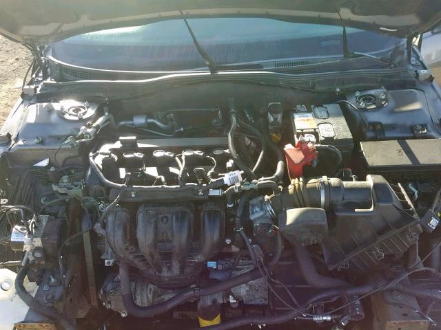 3FAHP0HA1CR114272 - 2012 FORD FUSION SE GRAY photo 7