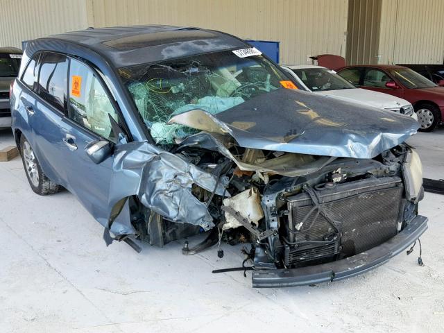 2HNYD28218H528091 - 2008 ACURA MDX BLUE photo 1