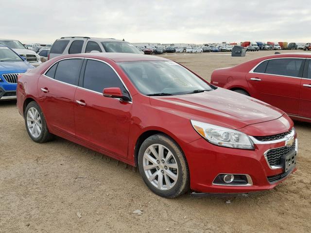 1G11H5SL2EF131669 - 2014 CHEVROLET MALIBU LTZ მუქწითელი ფოტო 1