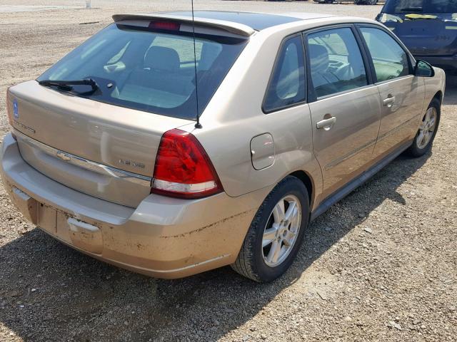 1G1ZT62805F197298 - 2005 CHEVROLET MALIBU MAX 金色 照片 4