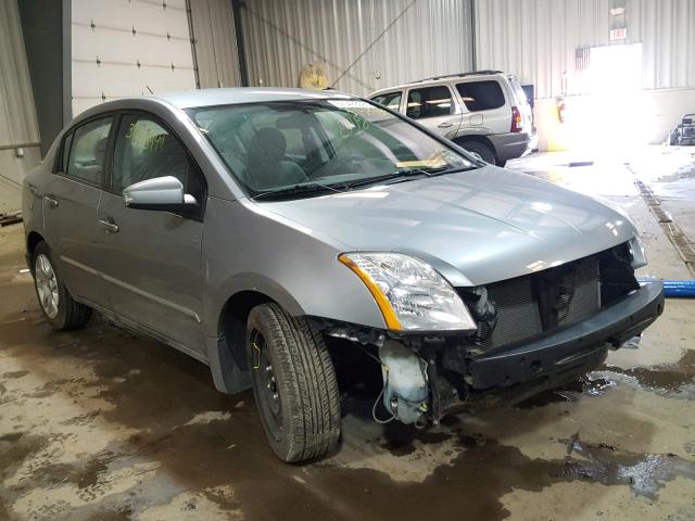 3N1AB6AP3CL677454 - 2012 NISSAN SENTRA 2.0 GRAY photo 1