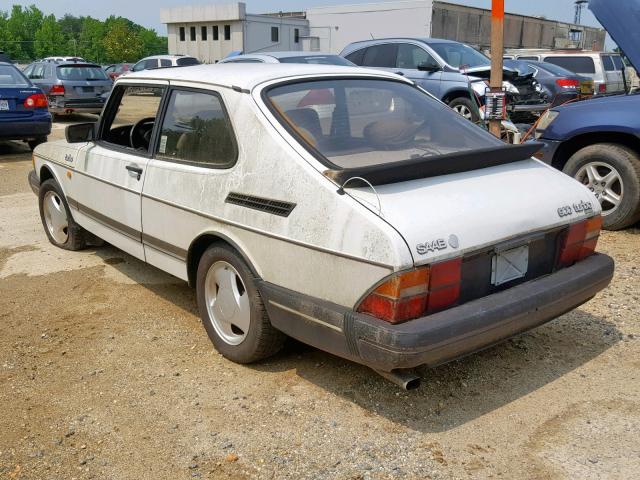 YS3AL35L9N2010420 - 1992 SAAB 900 WHITE photo 3