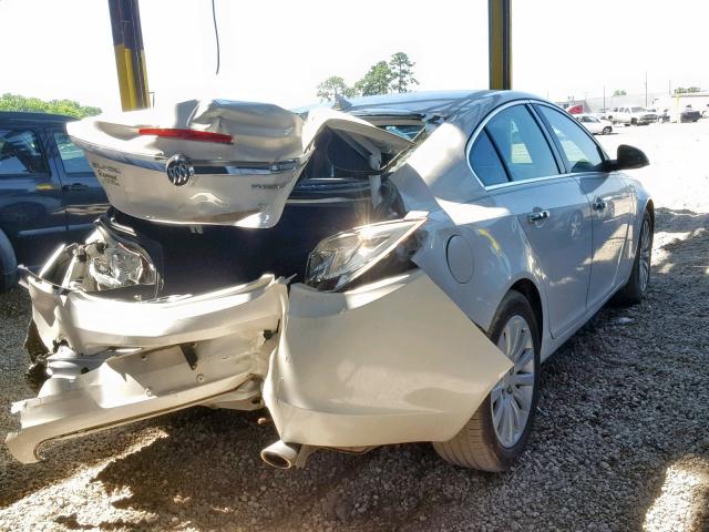 2G4GS5EV9C9148440 - 2012 BUICK REGAL PREM WHITE photo 4