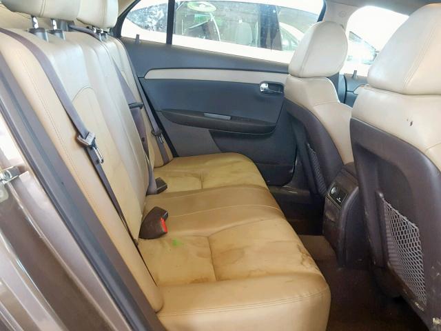 1G1ZF5E72CF117291 - 2012 CHEVROLET MALIBU 3LT თაფლისფერი ფოტო 6