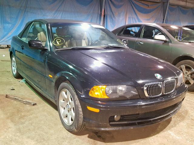 WBABR3343YEB39469 - 2000 BMW 323 CI BLACK photo 1