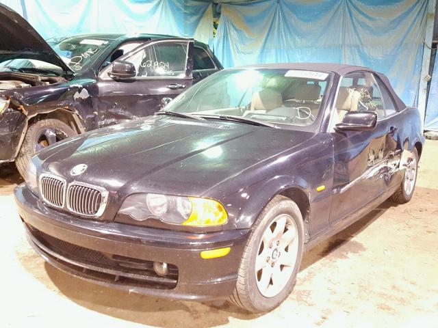 WBABR3343YEB39469 - 2000 BMW 323 CI BLACK photo 2