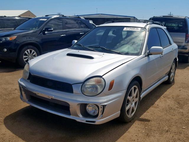 JF1GG29653H802746 - 2003 SUBARU IMPREZA WR SILVER photo 2