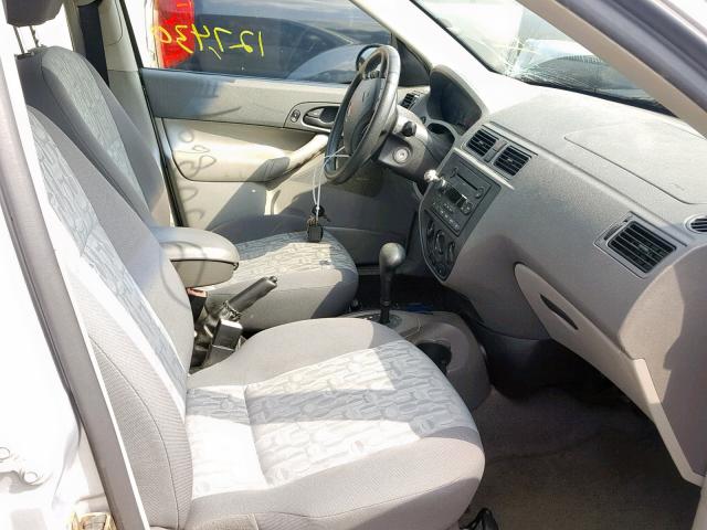 1FAFP34N75W185753 - 2005 FORD FOCUS ZX4 GRAY photo 5