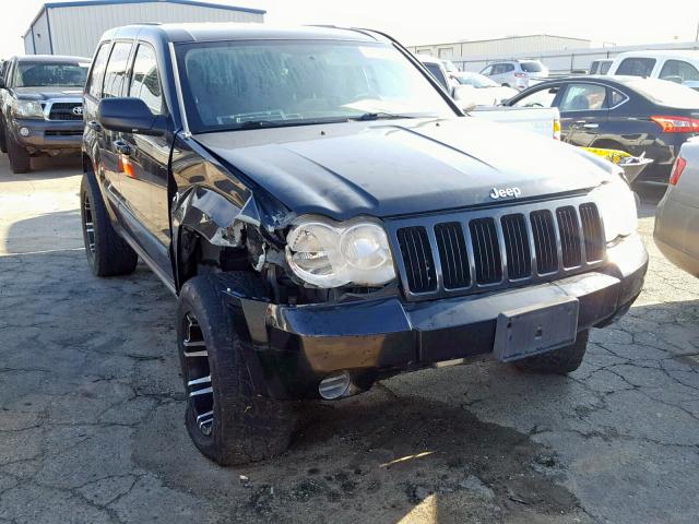 1J8GR48K48C217071 - 2008 JEEP GRAND CHER BLACK photo 1