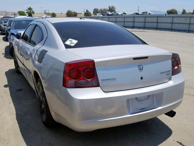 2B3CA3CV7AH226067 - 2010 DODGE CHARGER SX SILVER photo 3