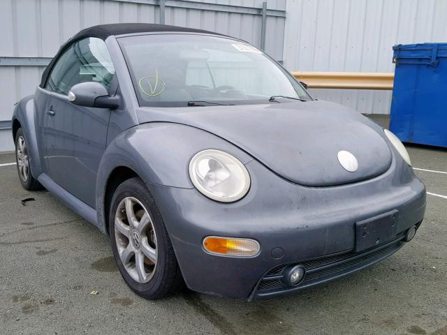 3VWCD31Y34M334112 - 2004 VOLKSWAGEN NEW BEETLE Boz foto 1