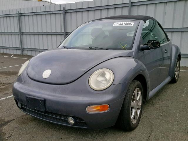 3VWCD31Y34M334112 - 2004 VOLKSWAGEN NEW BEETLE Boz foto 2