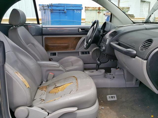 3VWCD31Y34M334112 - 2004 VOLKSWAGEN NEW BEETLE Boz foto 5