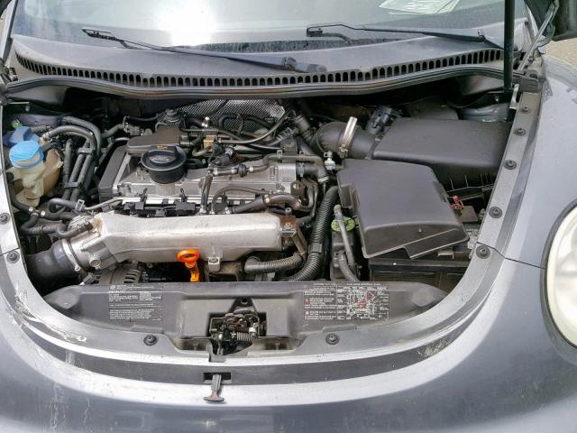 3VWCD31Y34M334112 - 2004 VOLKSWAGEN NEW BEETLE Boz foto 7