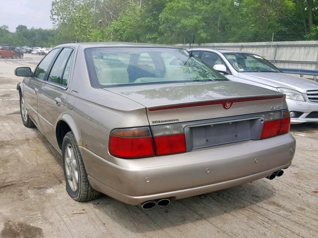 1G6KS54Y23U103078 - 2003 CADILLAC SEVILLE SL GRAY photo 3