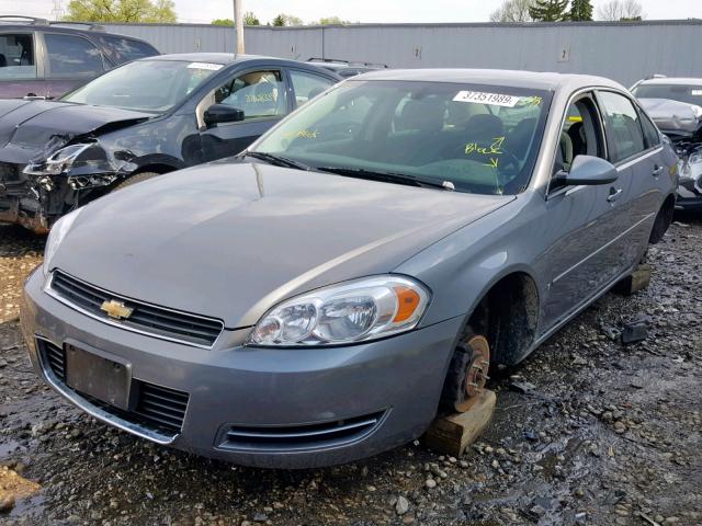 2G1WT55K069382644 - 2006 CHEVROLET IMPALA LT SILVER photo 2