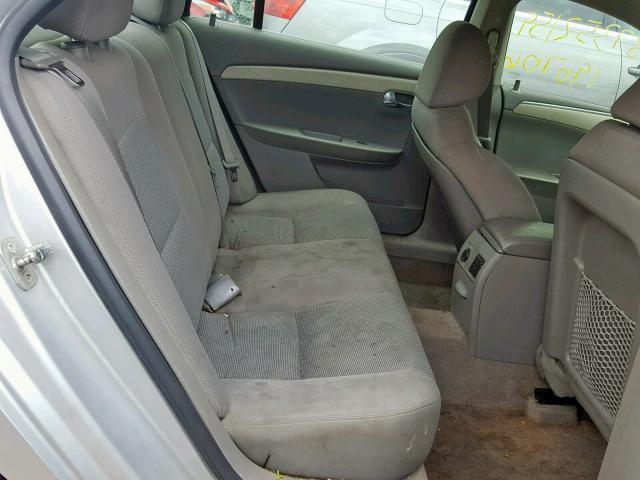 1G1ZC5EU1CF180011 - 2012 CHEVROLET MALIBU 1LT SILVER photo 6