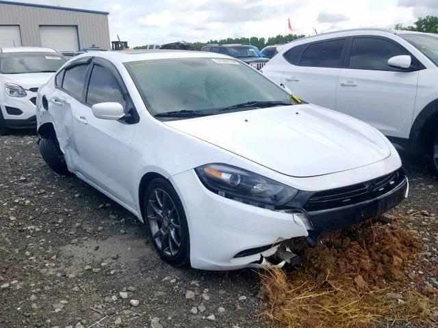 1C3CDFBB9ED833383 - 2014 DODGE DART SXT WHITE photo 1