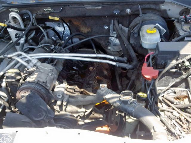 1B7HL48N72S669858 - 2002 DODGE DAKOTA QUA SILVER photo 7