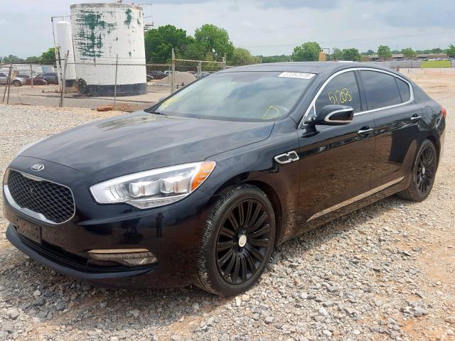 KNALU4D43F6024348 - 2015 KIA K900 BLACK photo 2