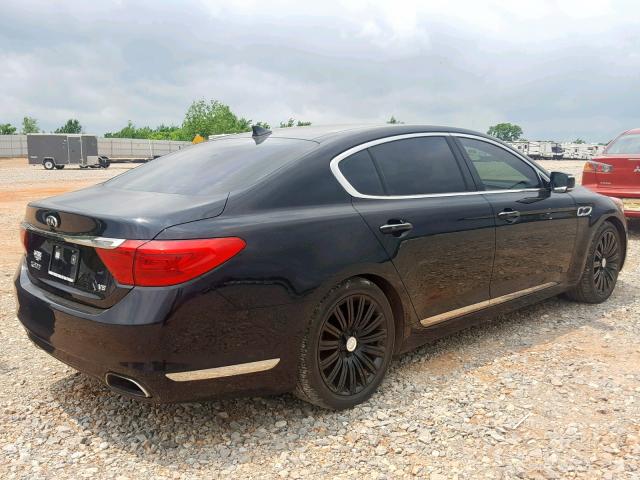 KNALU4D43F6024348 - 2015 KIA K900 BLACK photo 4