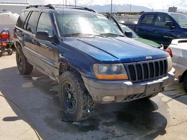 1J4GW58S6XC712113 - 1999 JEEP GRAND CHER BLUE photo 1