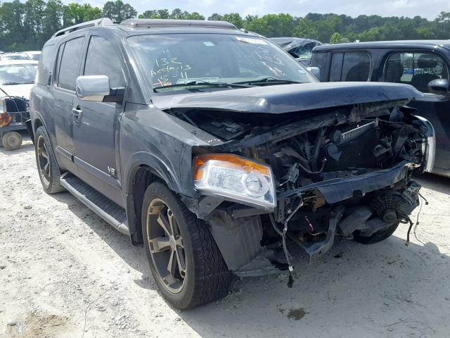 5N1BA08D18N623117 - 2008 NISSAN ARMADA SE BLUE photo 1