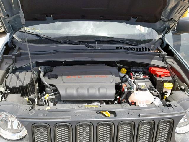 ZACCJBAB6JPH52299 - 2018 JEEP RENEGADE S GRAY photo 7