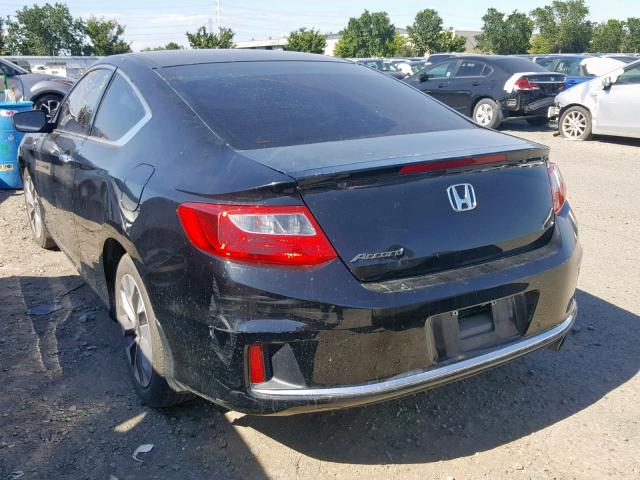 1HGCT1B36EA002551 - 2014 HONDA ACCORD LX- BLACK photo 3