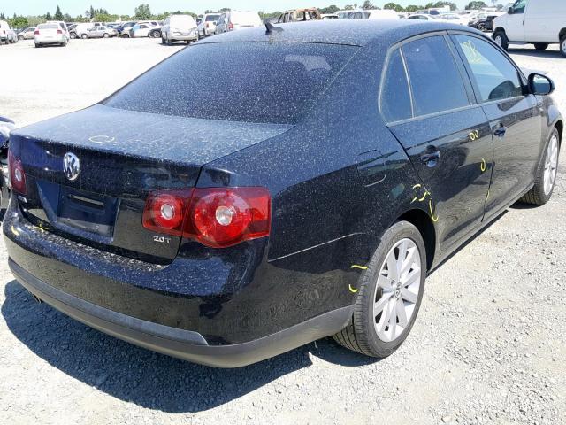 3VWRA7AJ9AM029531 - 2010 VOLKSWAGEN JETTA WOLF BLACK photo 4