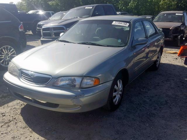 1YVGF22C3X5897225 - 1999 MAZDA 626 ES GRAY photo 2