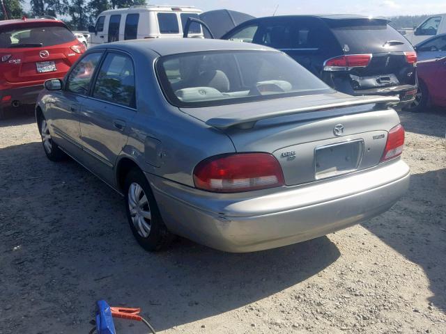 1YVGF22C3X5897225 - 1999 MAZDA 626 ES GRAY photo 3