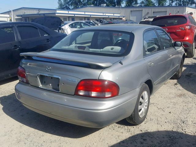 1YVGF22C3X5897225 - 1999 MAZDA 626 ES GRAY photo 4