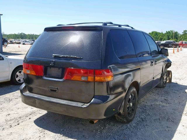 5FNRL18663B103197 - 2003 HONDA ODYSSEY EX BLACK photo 4