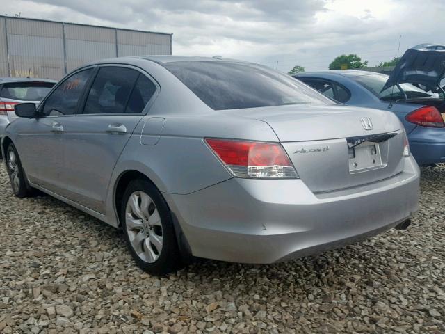 1HGCP2F86AA079298 - 2010 HONDA ACCORD EXL SILVER photo 3