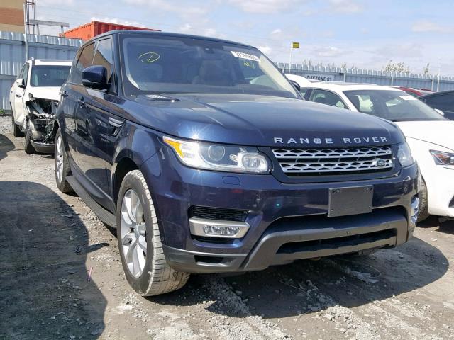 SALWR2PF8GA586580 - 2016 LAND ROVER RANGE ROVE BLUE photo 1