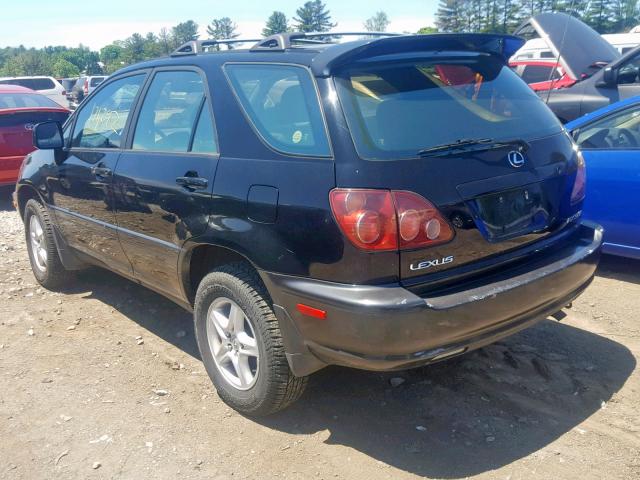 JT6HF10U5Y0163448 - 2000 LEXUS RX 300 BLACK photo 3