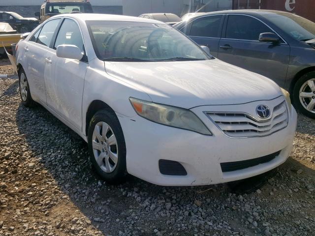 4T1BF3EK2BU588624 - 2011 TOYOTA CAMRY BASE WHITE photo 1